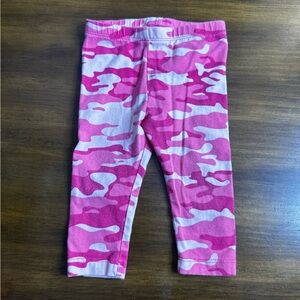 Circo 12M Pink Camouflage Kids Leggings